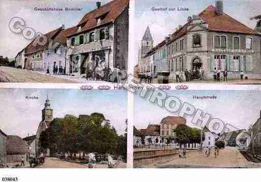 Ville de HARSKIRCHEN Carte postale ancienne